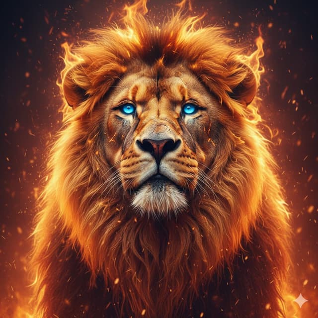 Rosto de Leao - Uncao do Rei